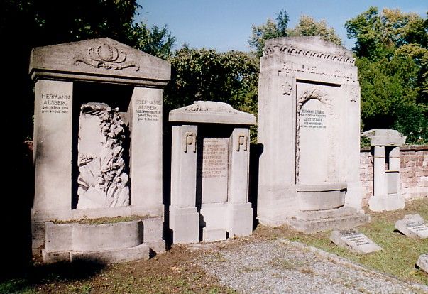 Jüdischer Friedhof in Mannheim (beim Hauptfriedhof)